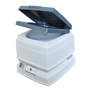 Dock Edge Passport Potty 8L SpaceSaver Portable Toilet – Mountain