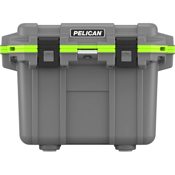 Pelican Elite Cooler Grey/Green 30 qt.