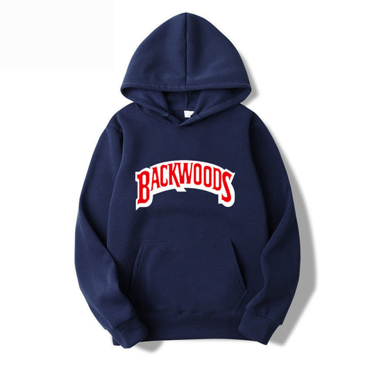 Color: Khaki, Size: S - BACKWOODS Sweatshirt Hip Hop Fashion Hoodie