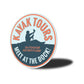 Kayak Tours Sign