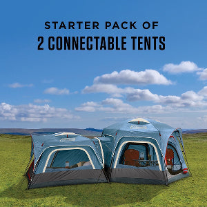 Coleman 3-Person & 6-Person Connectable Tent Bundle w/Fast Pitch Setup