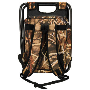 Camco Camping Stool Backpack Cooler