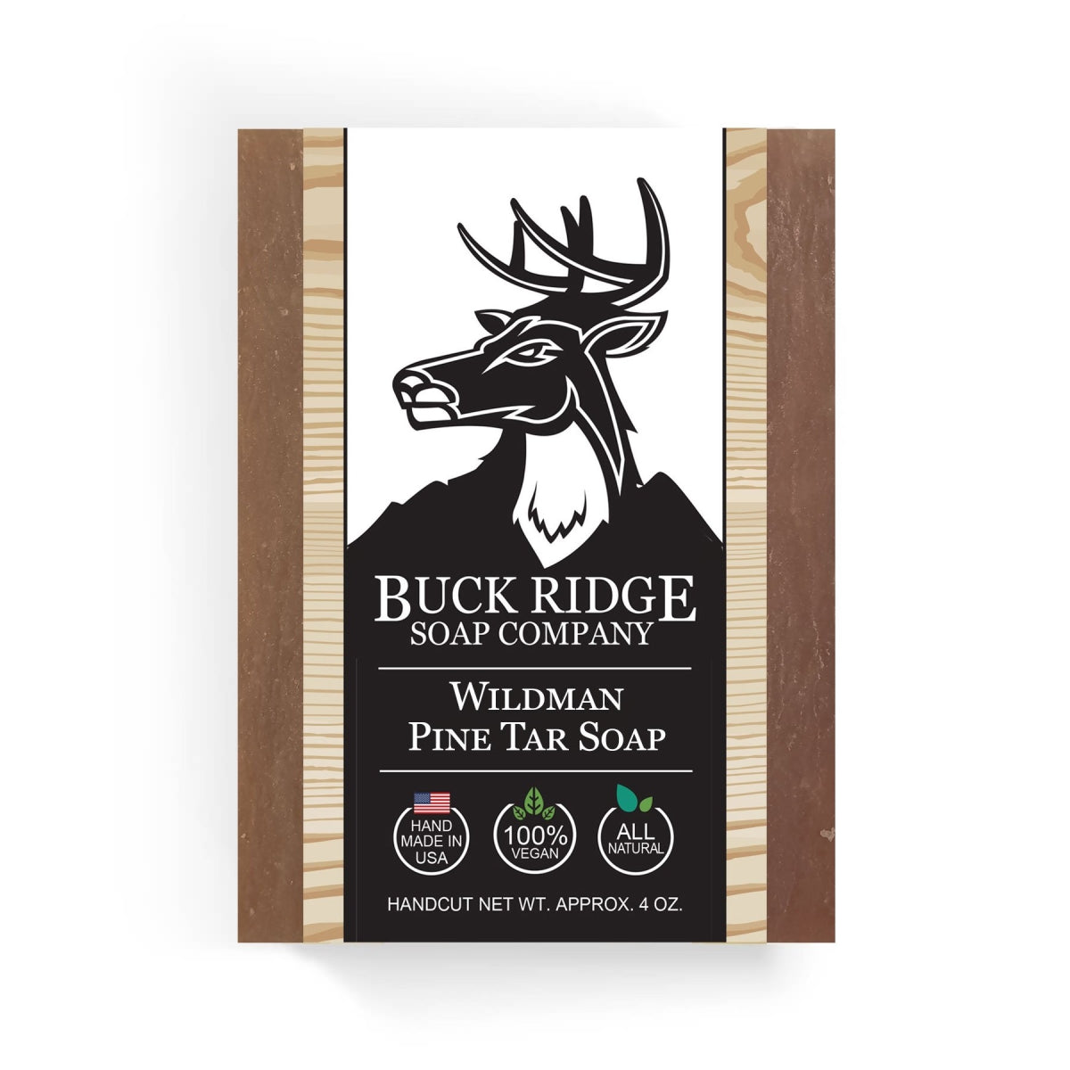 Buck Ridge Soap WPINETAR Wildman Pine Tar Handmade Soap