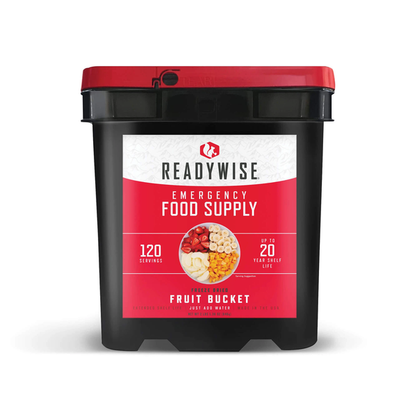 120 Serving Freeze Dried Fruit Bucket