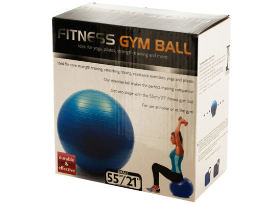 Small Fitness Gym Ball ( Case of 1 )