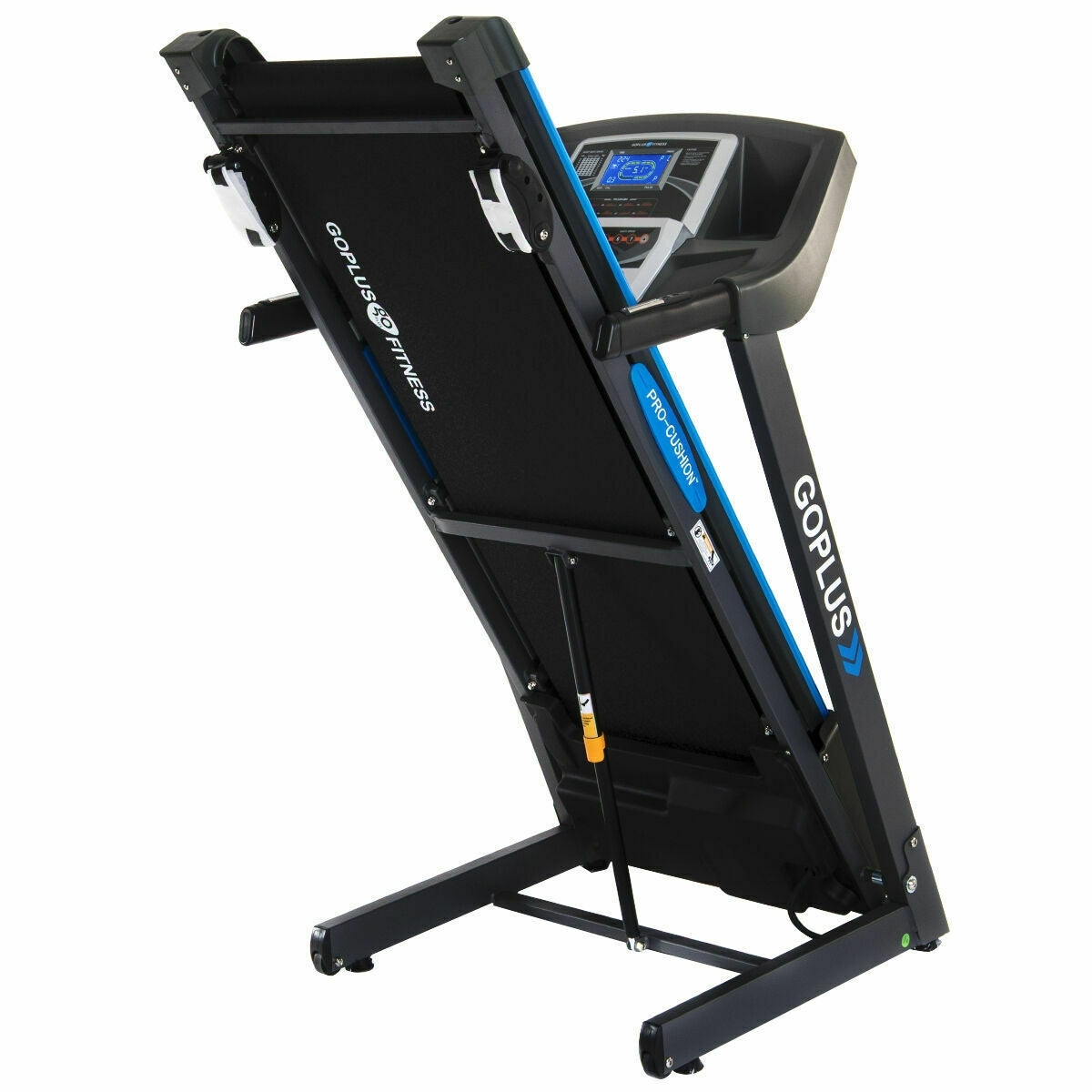 2.25 HP Folding Electric Motorized Power Treadmill Machine with LCD Display - Size: 2-2.75 HP