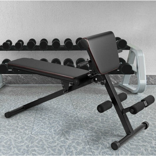 Multi-Functional Adjustable Full Body Exercise Weight Bench