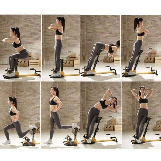 8-in-1 Multifunctional Home Gym Squat Fitness Equipment