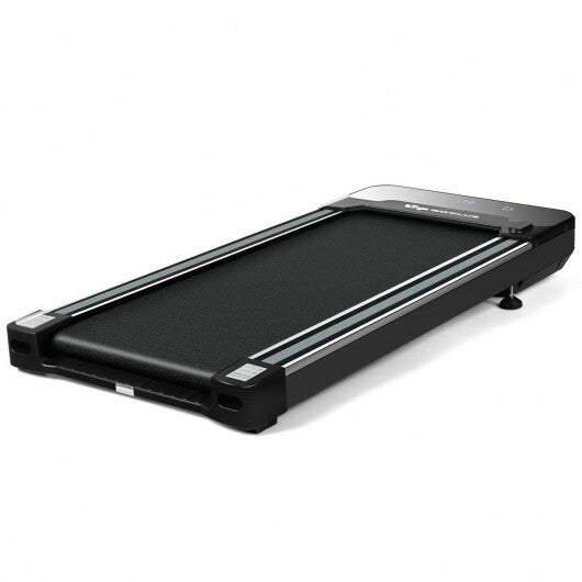 Under Desk Treadmill with Touchable LED Display - Color: Black - Size: 0.5-1.75 HP