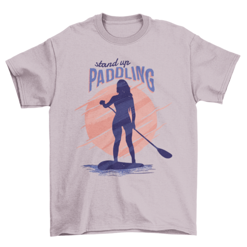 Stand up paddling t-shirt