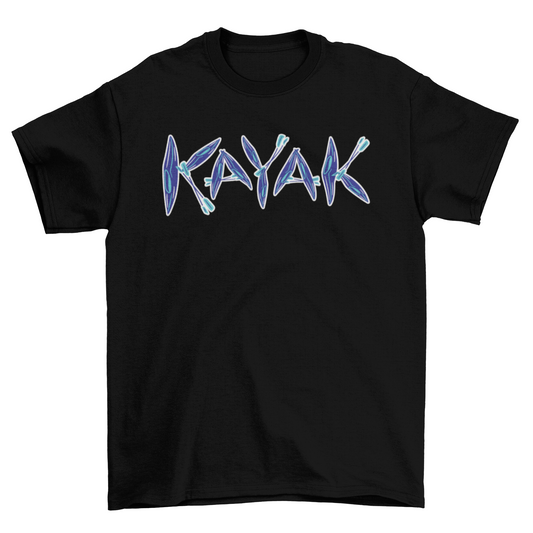 Kayak t-shirt design