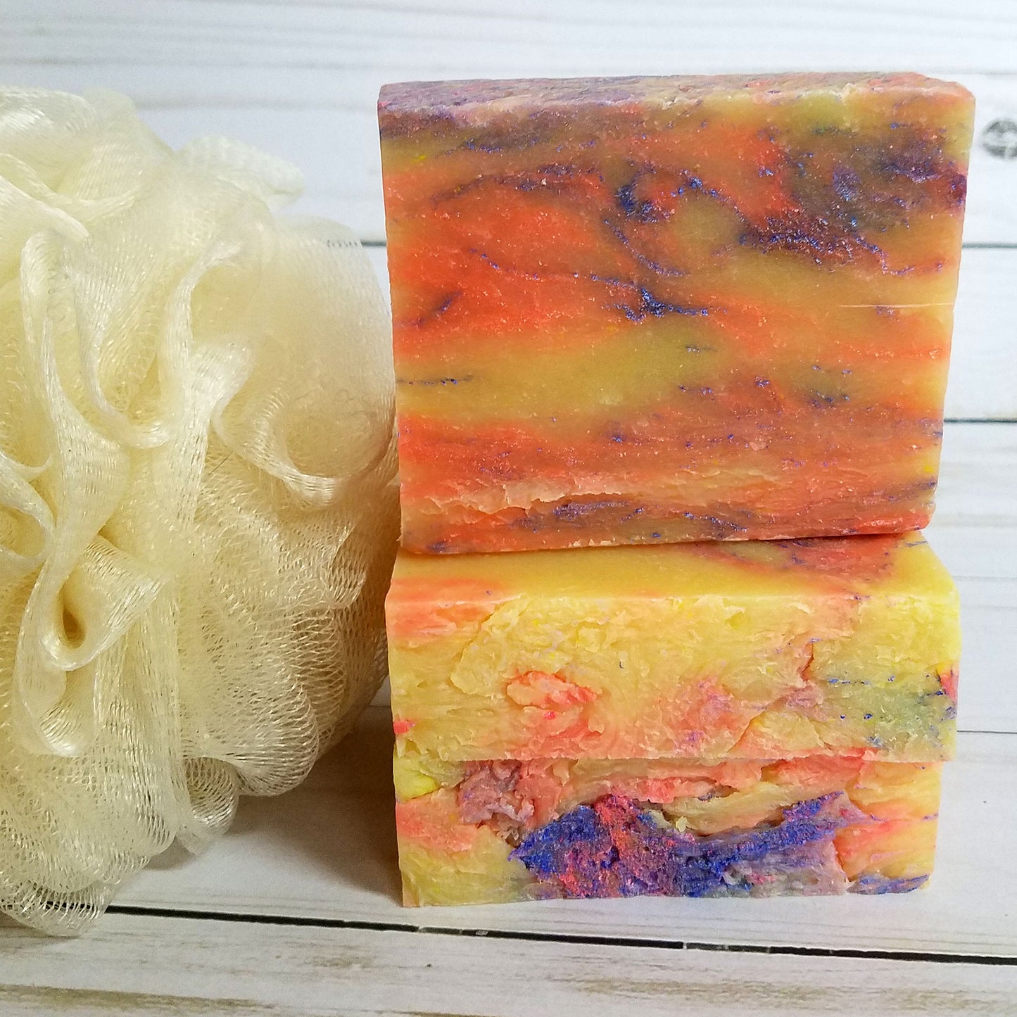 Green Tea and Lemon Fusion Handmade Soap