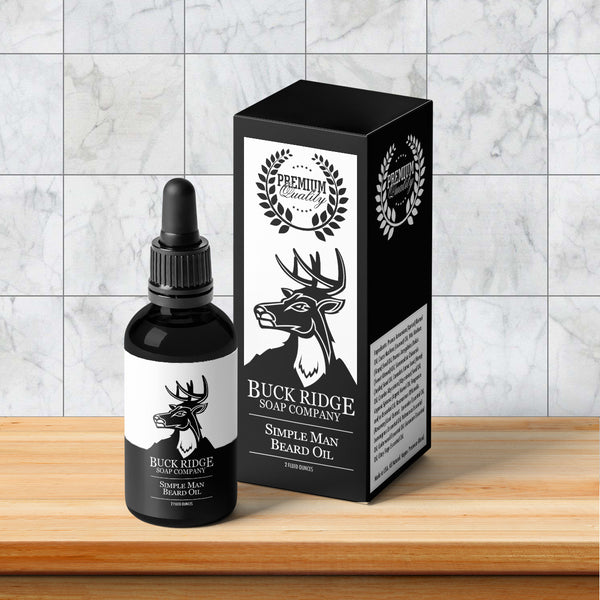 Buck Ridge Simple Man Premium Beard Oil