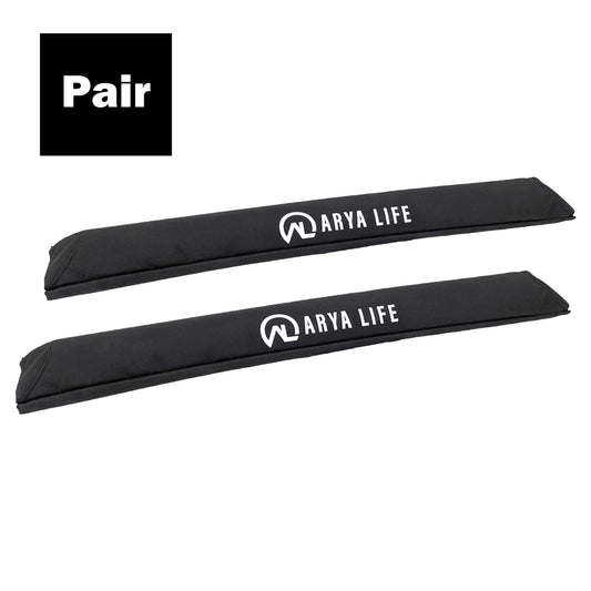 Arya Life 28" Aero Car Roof Rack Pads for SUP Paddleboard (Pair)