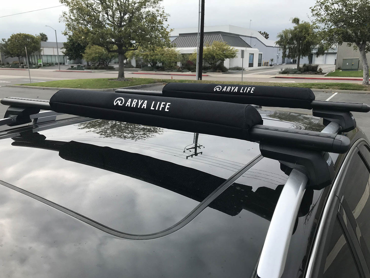 Arya Life 28" Aero Car Roof Rack Pads for SUP Paddleboard (Pair)