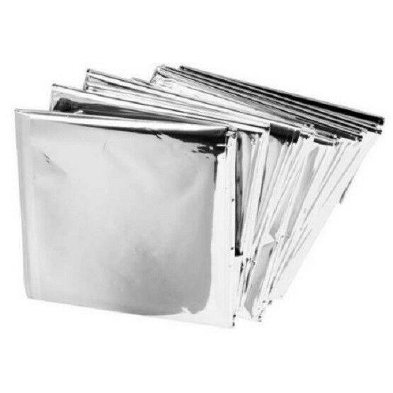 8 Pack  Emergency Survival  BLANKET Thermal Insulating Mylar Heat